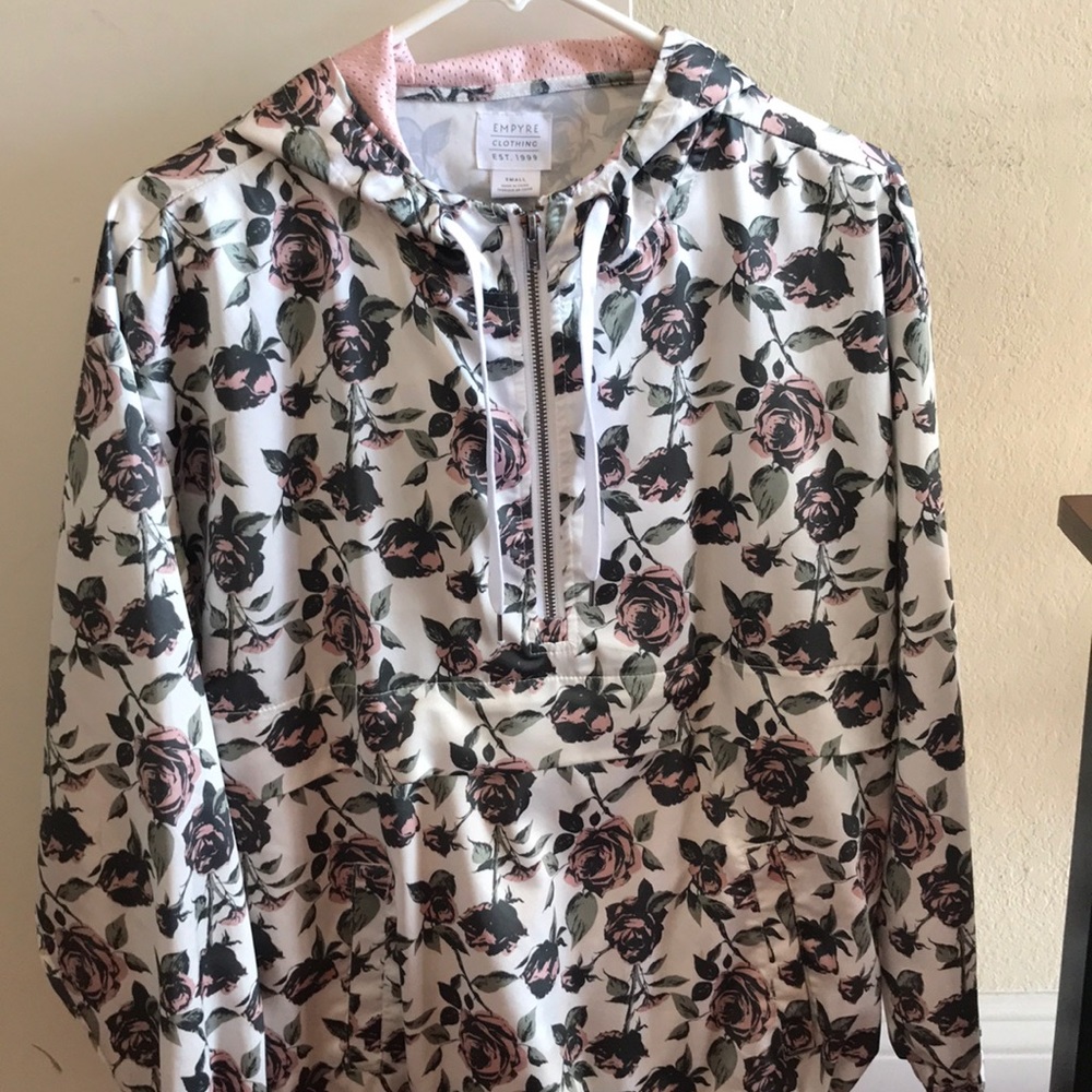 Zumiez rose windbreaker